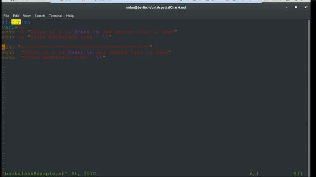 29. Unix Tutorial - Special Character Handling смотреть онлайн