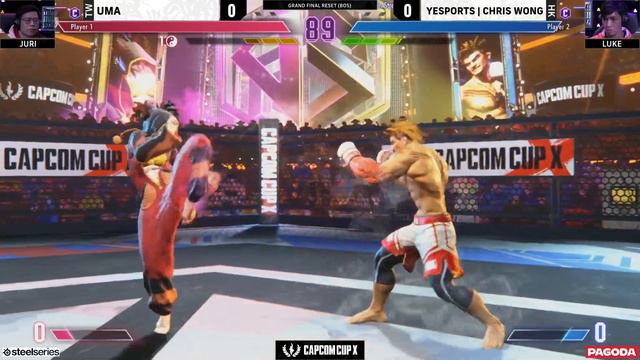 Capcom Cup X Grand Finals Full Match UMA vs Chris Wong смотреть онлайн