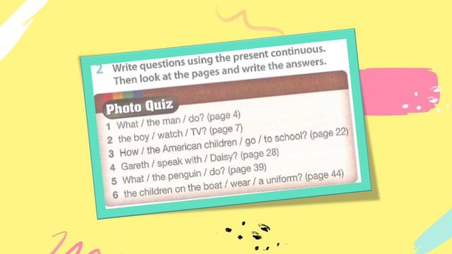 English Year 5 Unit 4 Learning World Present Continuous & Present Simple Page 47 смотреть онлайн