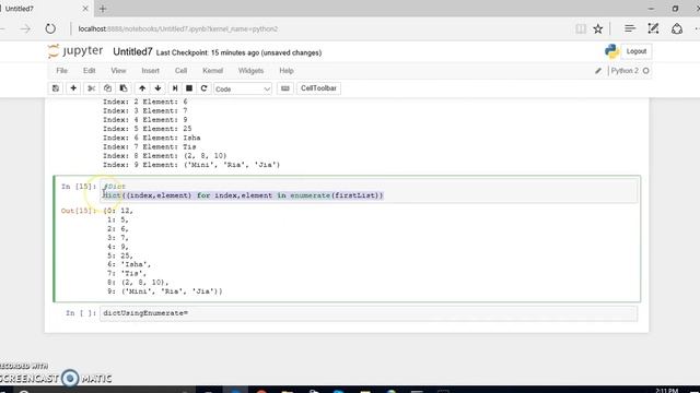 Python programming-Part 3(Enumerate function,append,sort,reverse) смотреть онлайн
