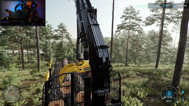 Try Logitech Extreme 3d Pro Joystick in Farming Simulator 22 | logging смотреть онлайн