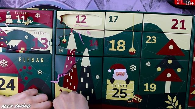 Адвент-календарь от ELFBAR
