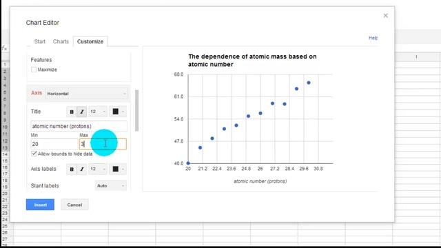 How to Make a Graph in Google Sheets (Scatter Plot) смотреть онлайн