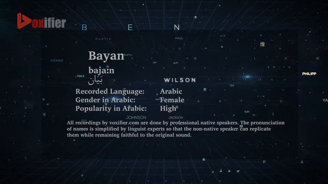 How to Pronunce Bayan (بيان) in Arabic - Voxifier.com смотреть онлайн