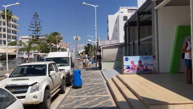 Кипр, Протарас, Cyprus Protaras, 2021 июнь, видео 1 смотреть онлайн