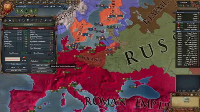 Let's Play Europa Universalis IV 13 (Immortal Pope Round 2, Most Liberal Empire, Empress Anastasia) смотреть онлайн