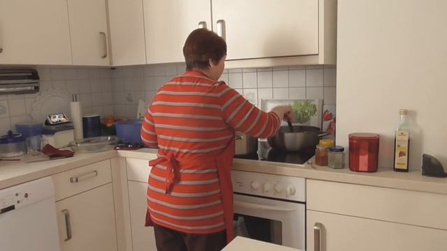 Томатный суп и Курочка с овощами