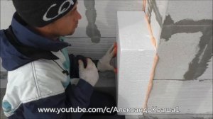 Утепление дома пенопластом