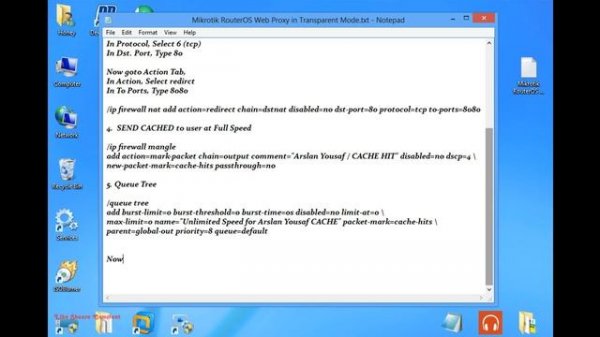 MikroTik Tutorial 7 - Mikrotik RouterOS Web Proxy in Transparent Mode
