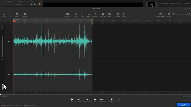 Volume Control And Fade In/Out Effect In VideoProc Vlogger | Adjust Volume