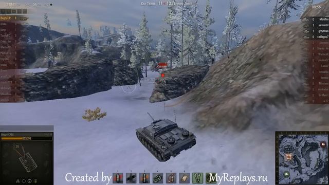 WOT: Arctic Region - StuG III - 10 frags - Patrol Duty, Sniper, смотреть онлайн