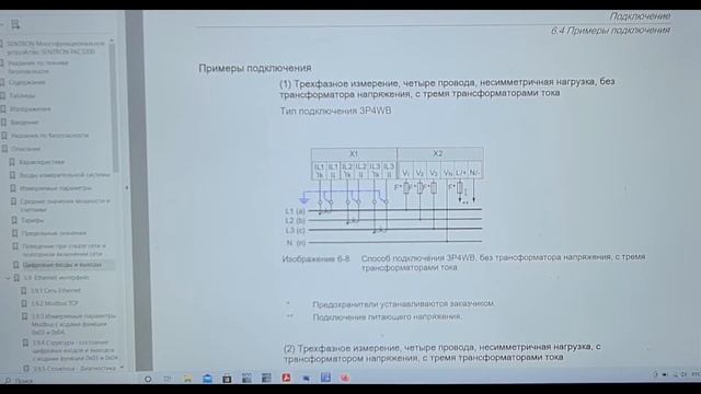 SENTRON PAC3200 Технические характеристики смотреть онлайн