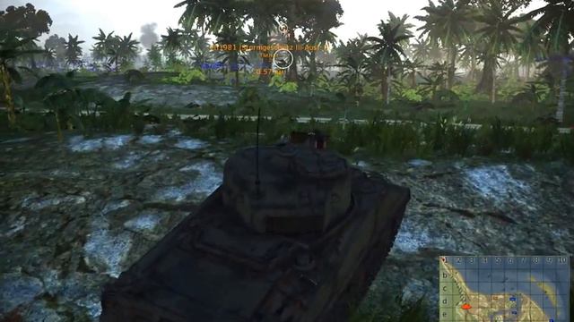 War Thunder Союзники Шерман #1 смотреть онлайн