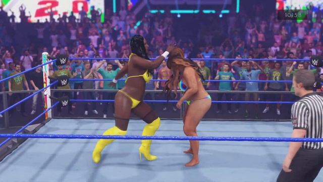 Nia Jax Vs. Essence - WWE 2K22 - Amazing Wrestling ?