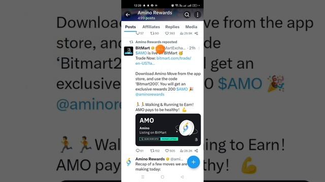 Amino Network Withdraw Update amo Token Listing 4 Exchange mexc bitmart poloniex price 0.00177 смотреть онлайн