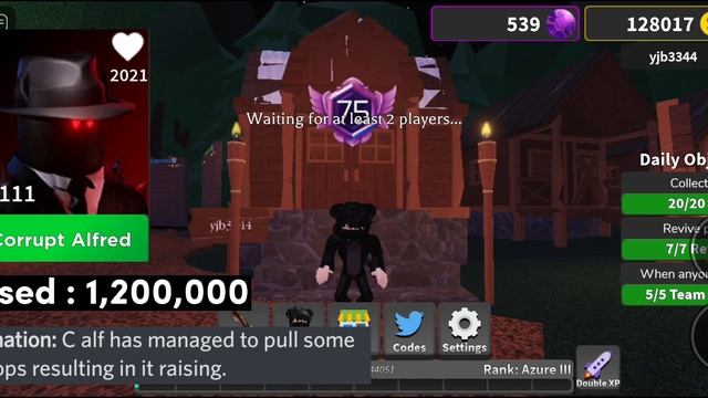 CORRUPT ALFRED RAISED! (value list update) | Survive the killer смотреть онлайн