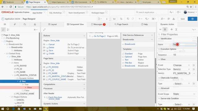how to create item show hide dynamic action with apex 5.1 смотреть онлайн