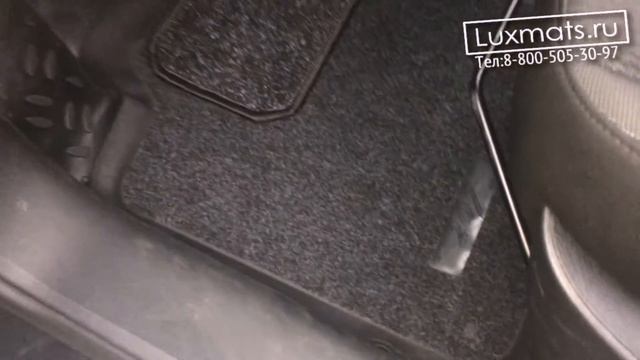 Всесезонные автомобильные коврики в салон Peugeot 207 (Пежо 207) 2006-н.в. Luxmats.ru смотреть онлайн