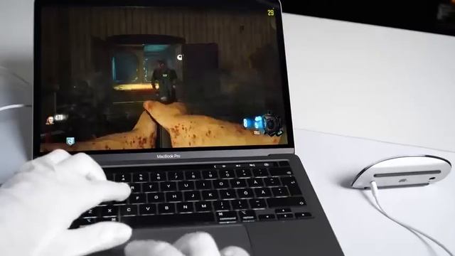 Apple M2 Macbook Pro Unboxing - But can it run Videogames? (Call of Duty, Fortnite, Minecraft) смотреть онлайн