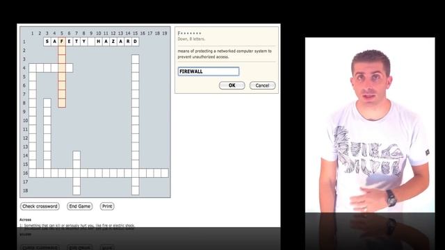 Make your own crossword using Moodle смотреть онлайн
