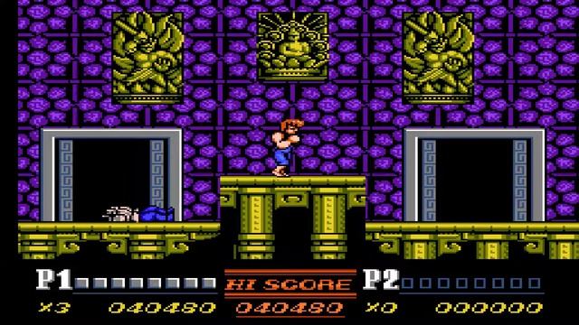 Double dragon 2 nes playthrough , Двойной Дракон на деньди полное прохождение смотреть онлайн