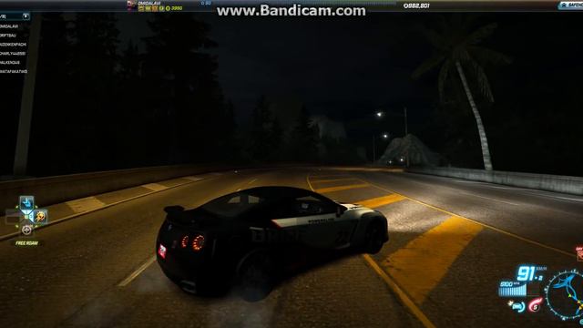 NFS World: Drift With Nissan GT-R R35 смотреть онлайн
