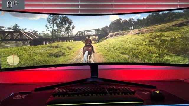 Red Dead Redemption 2 POV | PC Max Settings 5120x1440 32:9 | RTX 3090 | DLSS Quality Gameplay смотреть онлайн