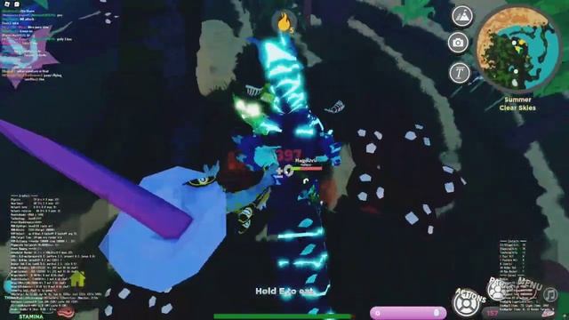 KOSING AS POLYMONSTRUM! (New Personal Record and check comment's) Creatures of Sonaria смотреть онлайн