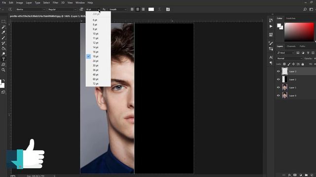 PHOTOSHOP CC TEXT CLIPPING MASK TUTORIAL