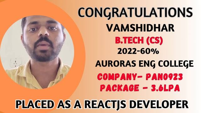 Student Placement Roadmap of a ReactJS Developer by JSpiders | Hyderabad Punjagutta смотреть онлайн