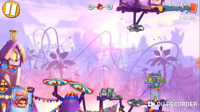 Angry birds 2. Изысканное приключение , шляп Рококо. один Рэд. 3й уровень смотреть онлайн