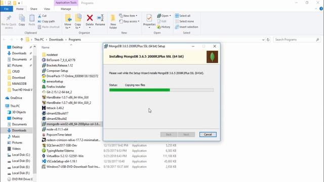 How to Install MongoDB on Windows 10 смотреть онлайн