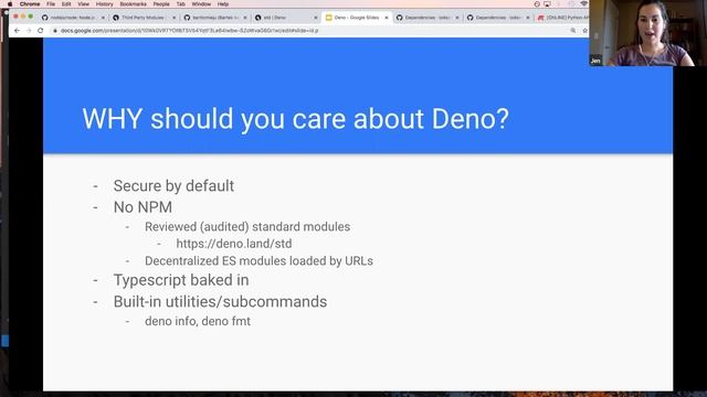 Learn the 5 W's of Deno | Monthly JavaScript Session with WWCode Boulder смотреть онлайн