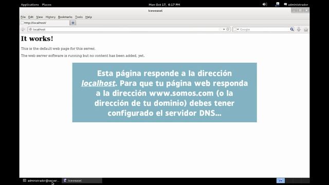 Instalar y Configurar Servidor WEB Apache - Debian 7 смотреть онлайн