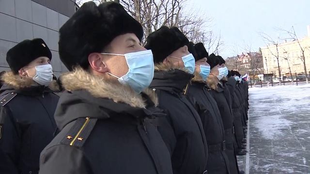 Возвращение отряда боевых кораблей ТОФ после дальнего похода смотреть онлайн