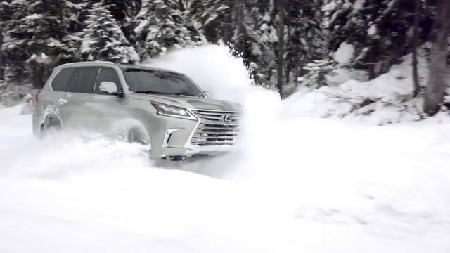 Lexus зимой - это круто! смотреть онлайн