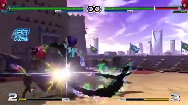 The King of Fighters XIV - Najd Combo смотреть онлайн