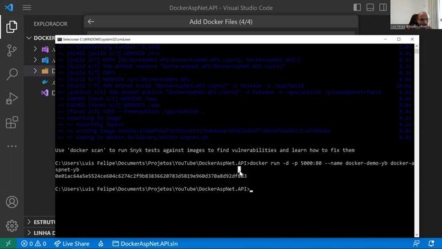 Containers Docker com ASP.NET Core смотреть онлайн