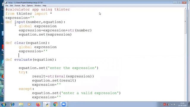 Calculator App using Python Tkinter - part 4 | GUI Programming with Python Training Course | Uplatz смотреть онлайн