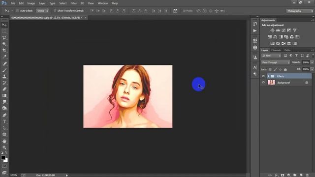 Comic Book Oil Painting Effect in Photoshop Tutorial смотреть онлайн