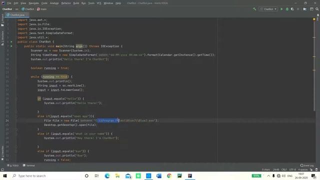 ChatBot Tutorial #3 Java - How to open any app using Java смотреть онлайн