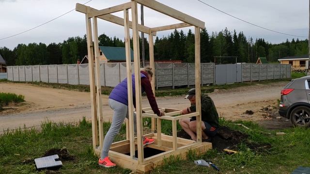 Дачный туалет своими руками. Подробная инструкция. смотреть онлайн