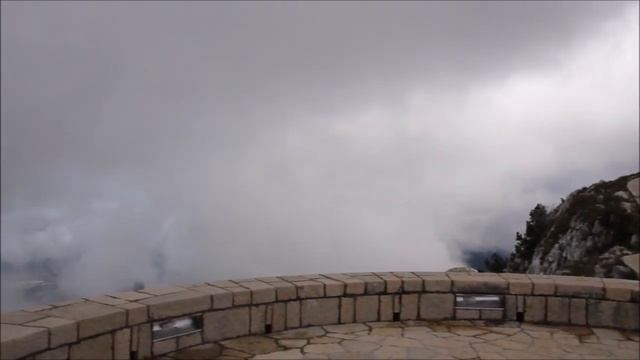 Черногория. На горе Ловчен. Мавзолей Петра II Петровича Негоша. смотреть онлайн