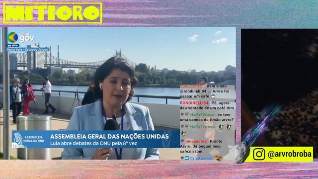 LULA AO VIVO NA ONU смотреть онлайн