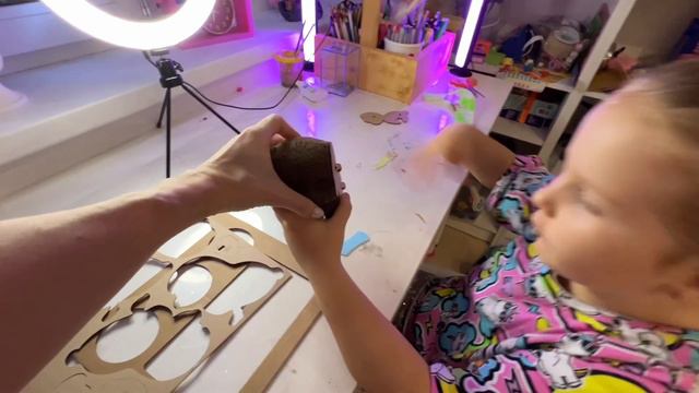 3D-КОНСТРУКТОР из КАРТОНА! Пазл QBRIX «Три котика»! смотреть онлайн