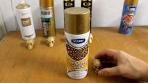 Сравнительный обзор аэрозольных красок золотого цвета