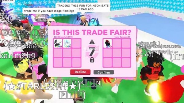 Adopt Me Mega successful Trades In Rich Adopt Me Servers And Giveaway