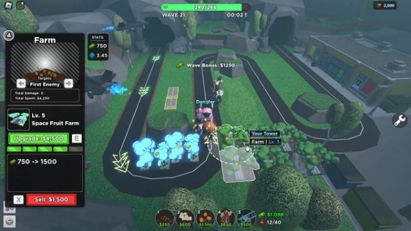 How to Solo TDS Fallen with Reworked Minigunner! | ROBLOX