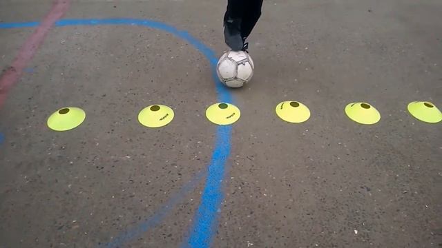 5 футбольных упражнений с фишками смотреть онлайн