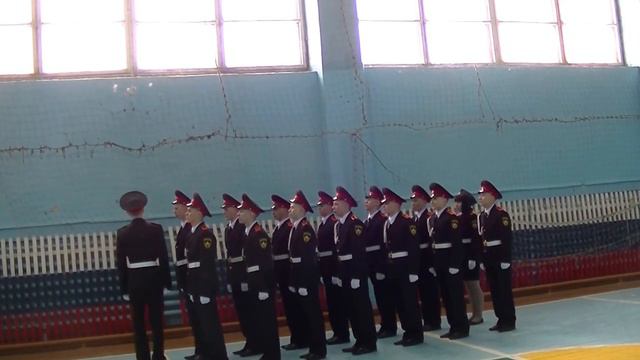 Строевой смотр казачат Шумихинского района. смотреть онлайн